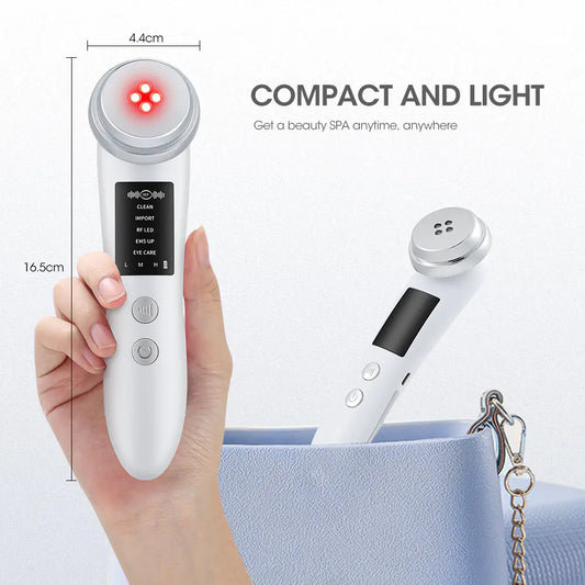 Cross-Border Facial Beauty Device with 5 Modes and Microcurrent