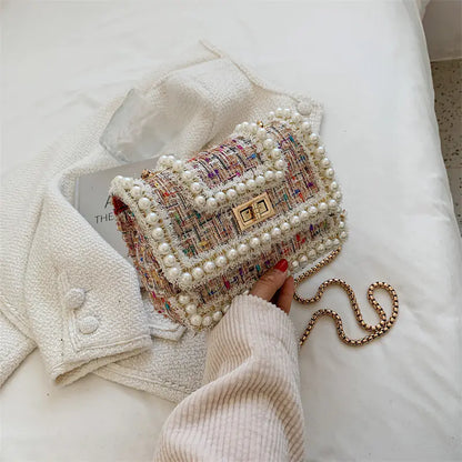 Western Style Chain Messenger Bag - Popular Shoulder Bag