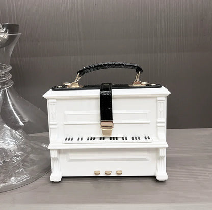 Piano-Inspired Acrylic Box Bag™