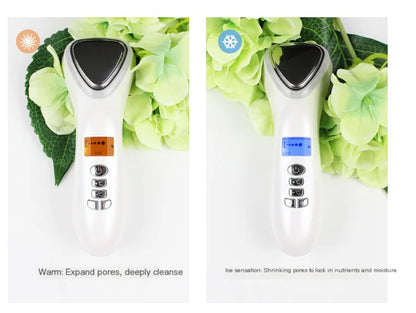 RF Beauty Device for Skin Brightening and Serum Infusion